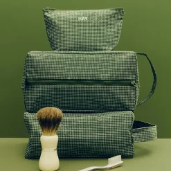 - Grid Pouch - Small - Mørkeblå^Hay New