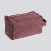- Grid Wash Bag - Medium - Burgundy*Hay Clearance