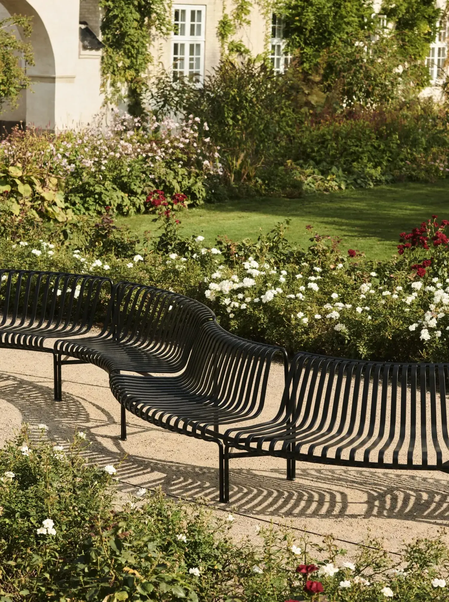 - Havebænk - Palissade Park Dining Bench - In - Starter - Oliven (2 bænke)*Hay Discount