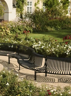 - Havebænk Park - Palissade Park Dining Bench - 2 x In - Starter - Lysegrå / Sky Grey (2 bænke)*Hay Online