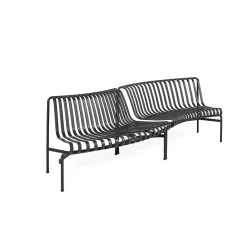 - Havebænk Park - Palissade Park Dining Bench - In/Out - Starter - Anthracite (2 bænke)*Hay