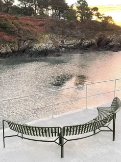 - Havebænk Park - Palissade Park Dining Bench - In/Out - Starter - Anthracite (2 bænke)*Hay