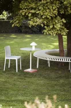 - Havebænk Park - Palissade Park Bench - Lysegrå / Sky Grey (inkl. mellemben)*Hay