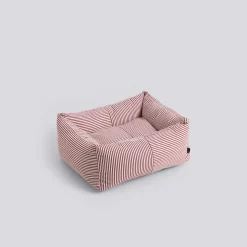 - Dogs Bed Zip - X-small - Rød/Hvid*Hay Best