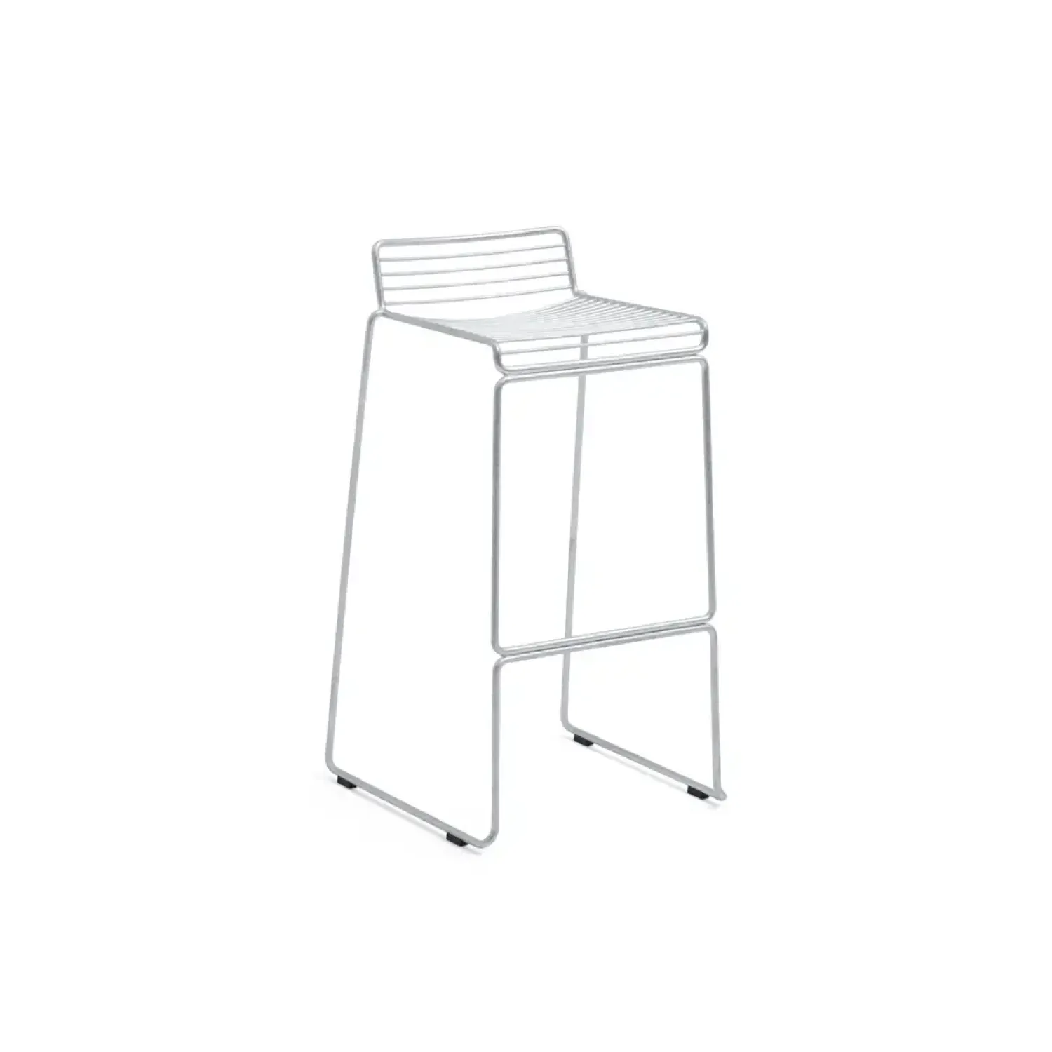 - Hee barstol - Hot galvaniseret - Høj model^Hay Best