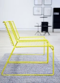 - Hee Lounge stol - hvid^Hay Sale