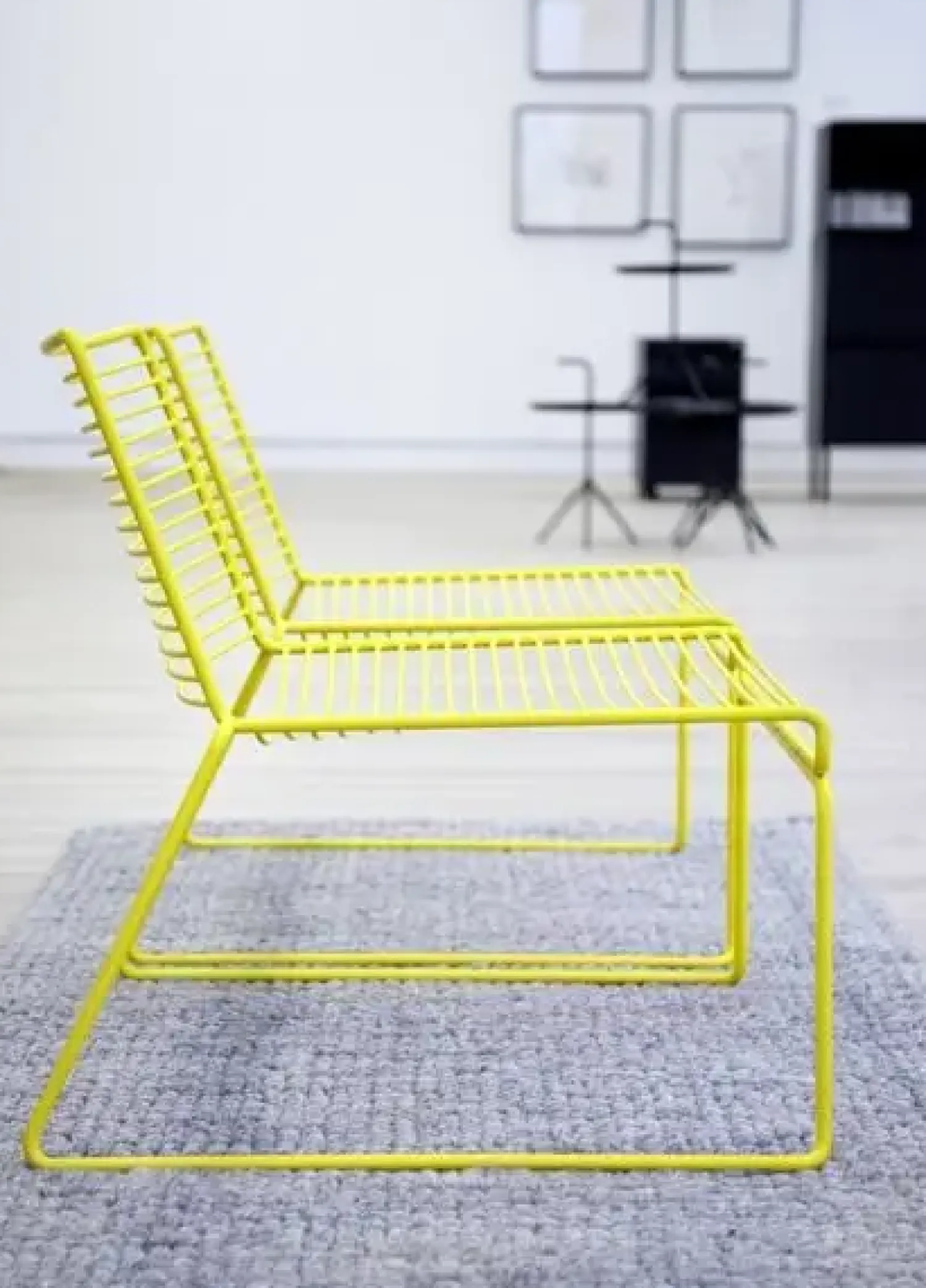 - Hee Lounge stol - hvid^Hay Sale