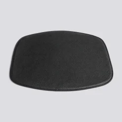 - Hynde / Pude i sort læder til AAC stol uden armlæn^Hay