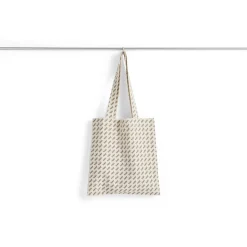 - Indkøbsnet - Logo Tote Bag - Burgundy^Hay