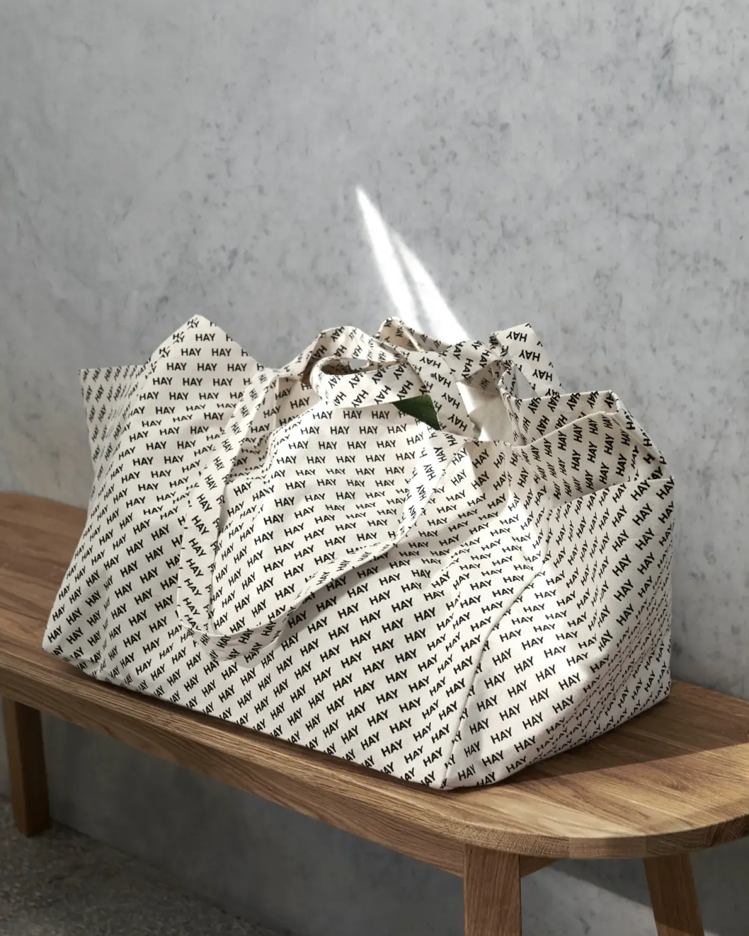 - Indkøbsnet - Logo Weekend Bag - Black / Sort*Hay Sale