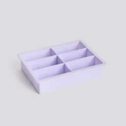 - Isterningebakke - Ice Cube Tray - 6 Stick Cubes - XX-Large - Lilla*Hay Best