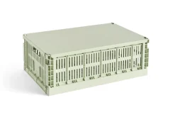 - Låg til Colour Kasse - Recycled - Large - Mint*Hay