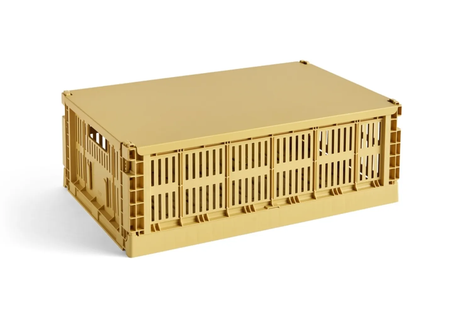 - Låg til Colour Kasse - Recycled - Large - Golden Yellow*Hay Hot