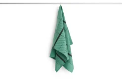 - Linear Tea Towel - W52 x L80 - Green - Green - 219^Hay Sale