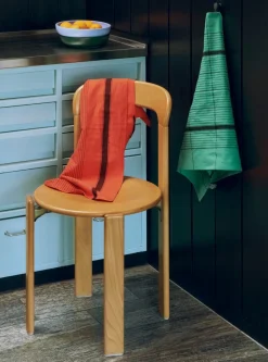 - Linear Tea Towel - W52 x L80 - Warm Red - Warm red - 219*Hay Sale