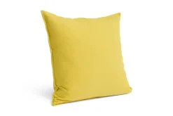 - Linen Cushion - 60x60 - Lemon Yellow - Lemon yellow - 1099*Hay