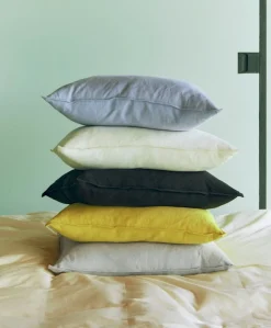 - Linen Cushion - 60x60 - Light Blue - Light blue - 1099*Hay