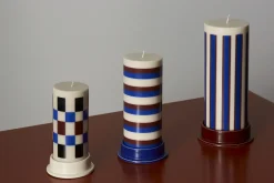 - Lysestage - Column - Large - Lys Blå*Hay Outlet