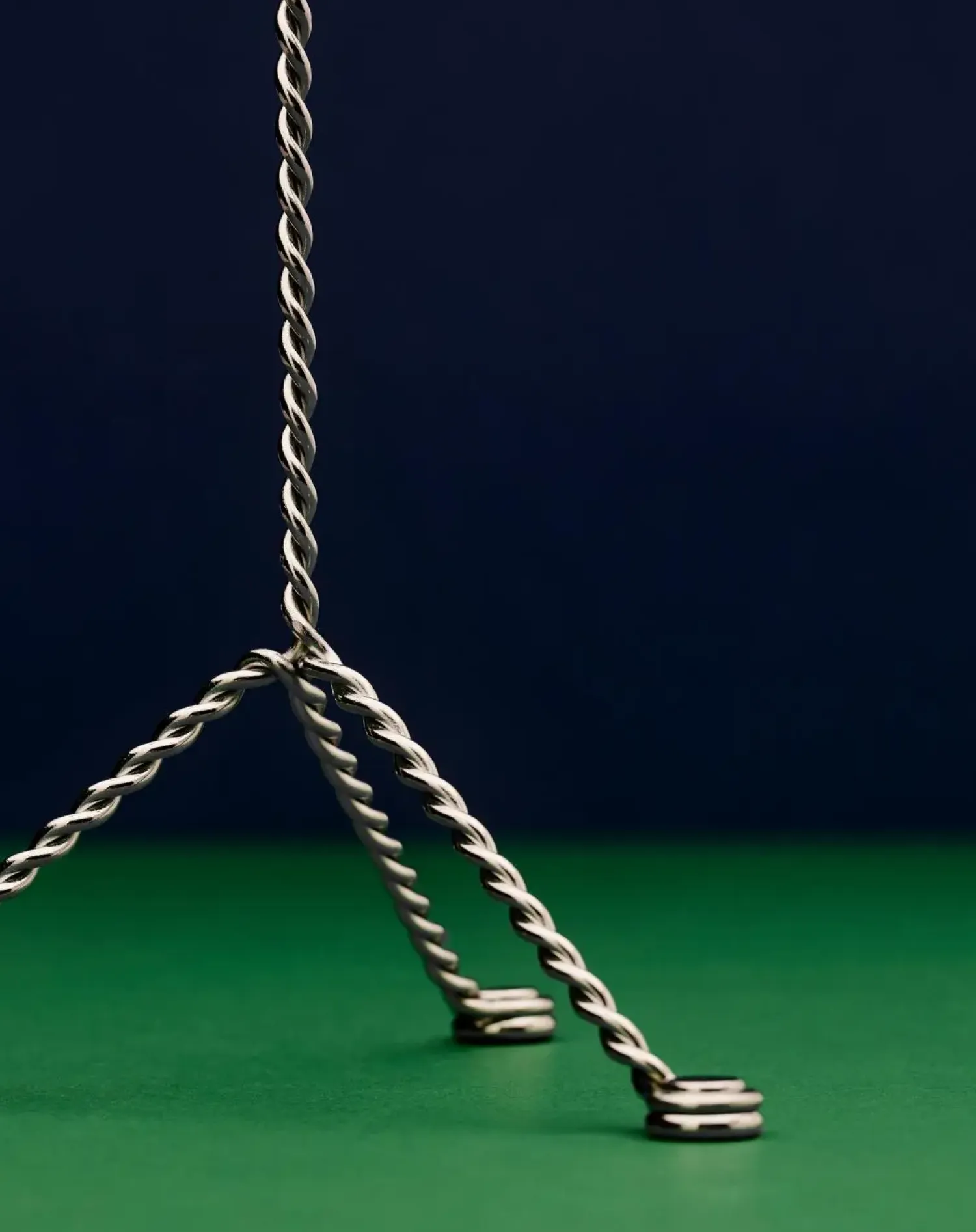 - Lysestage - Wire - Mirror - Stål^Hay Discount