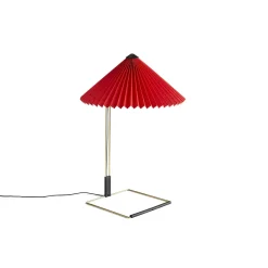 - Matin bordlampe - bright red skærm (large)^Hay New