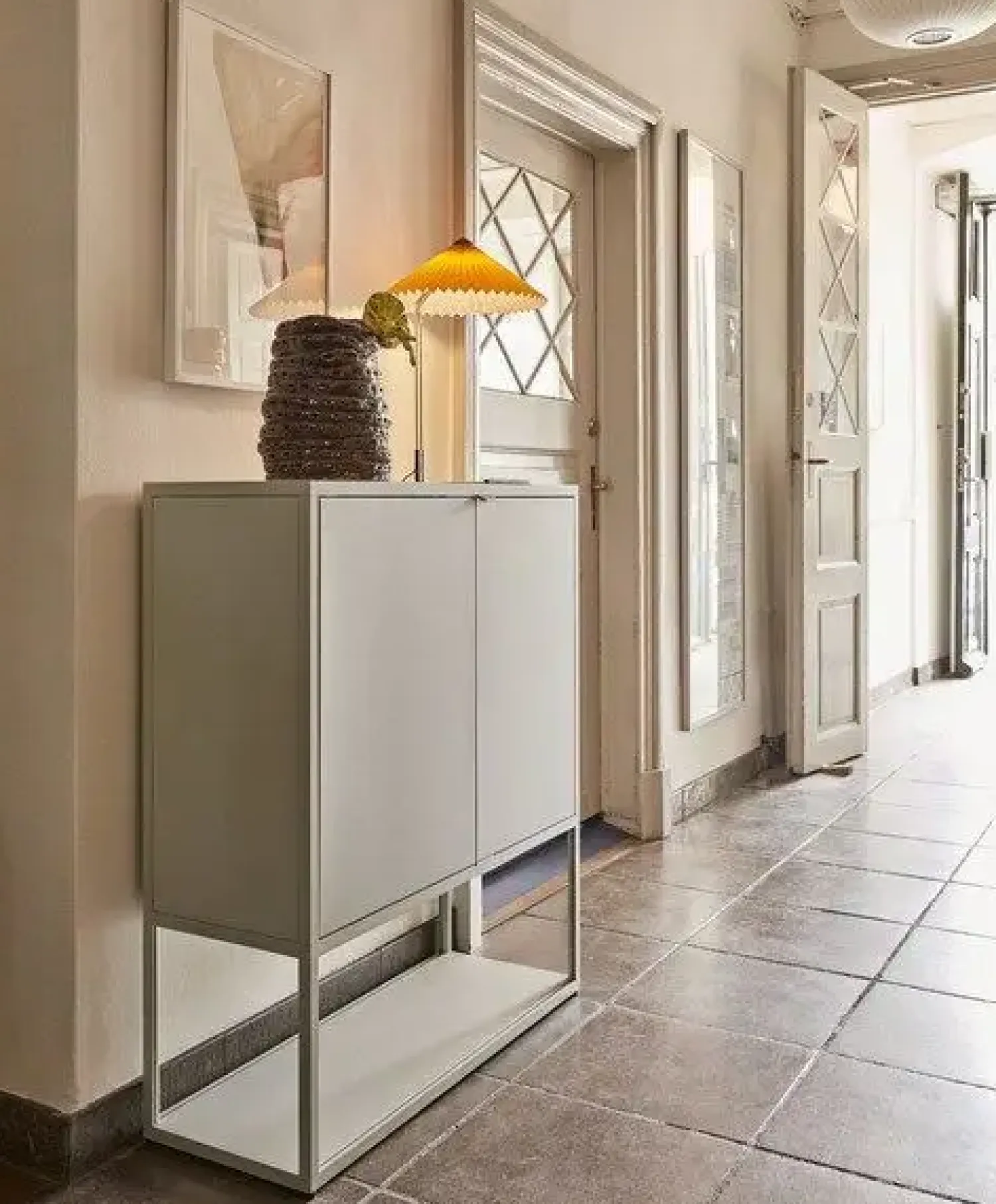 - Matin bordlampe - gul skærm (small)^Hay Outlet