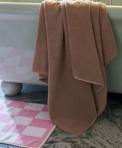 - Mono Bath Sheet (Organic) - W100 x L150 - Steel Blue - Steel blue - 669^Hay Hot