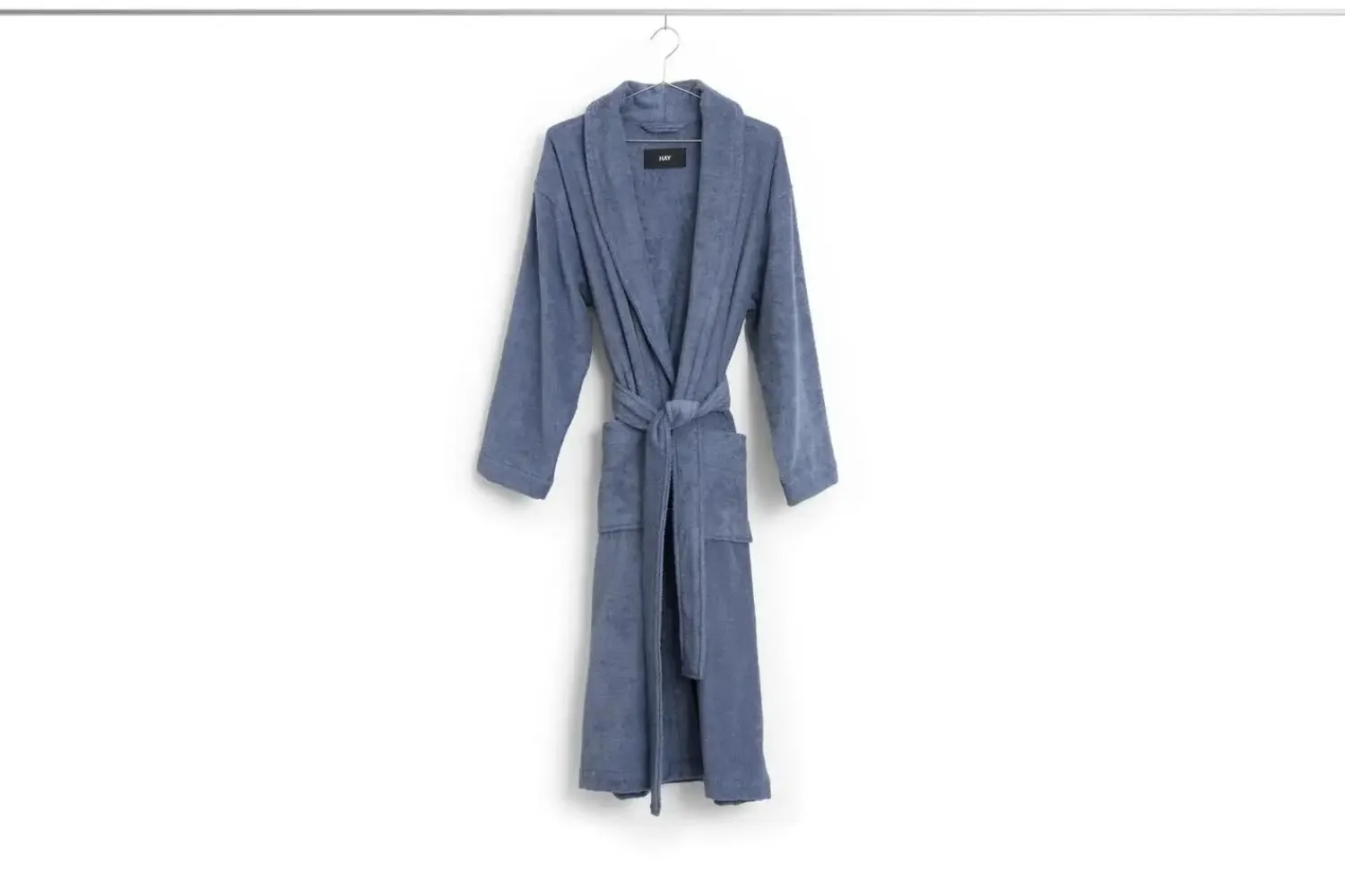 - Mono Bathrobe - S/M - Steel Blue - Steel blue - 1499^Hay