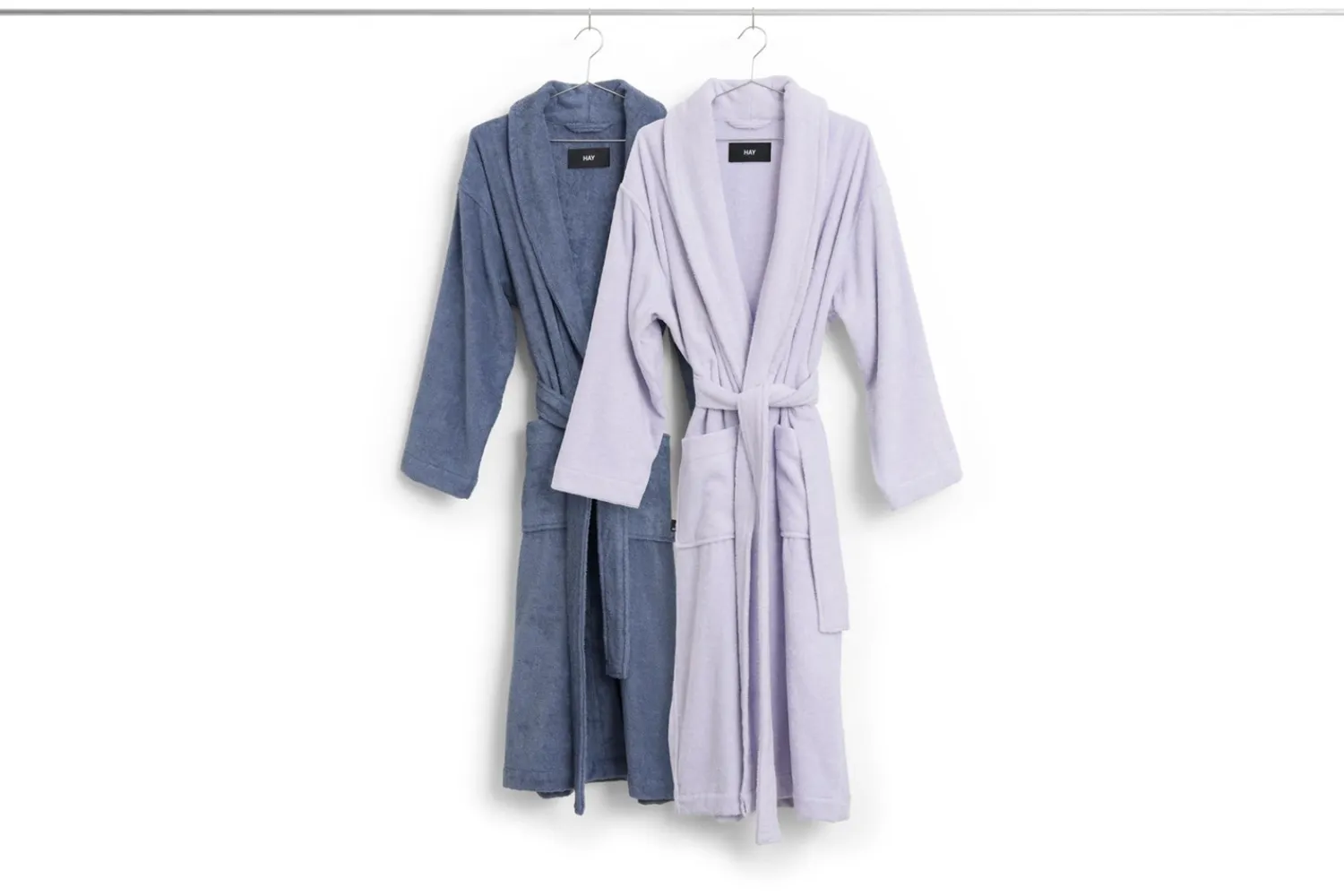 - Mono Bathrobe - S/M - Steel Blue - Steel blue - 1499^Hay
