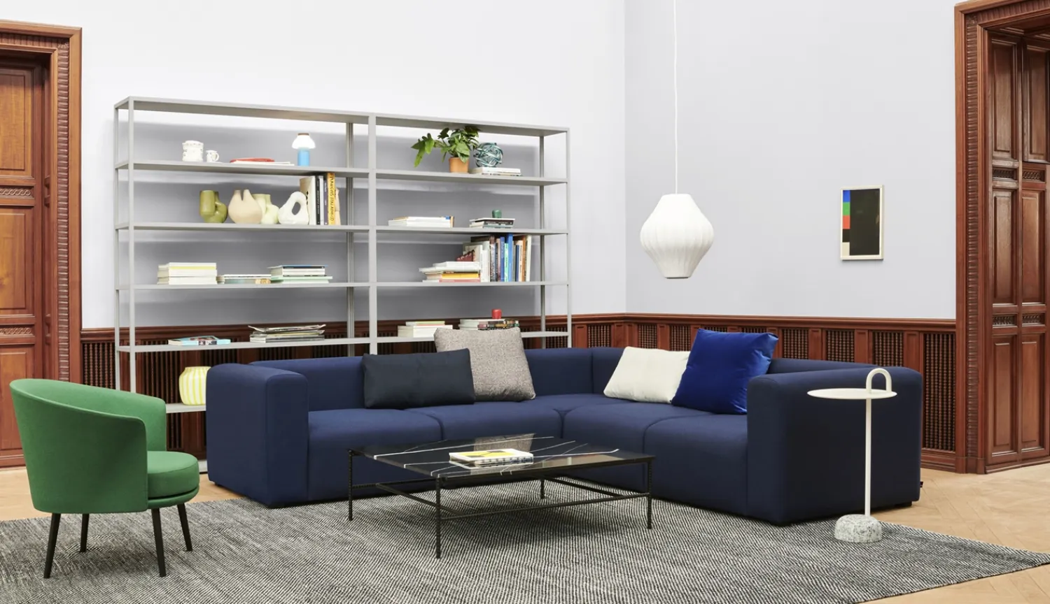 - NELSON Pear Bubble Pendant - Medium - Off white^Hay Online