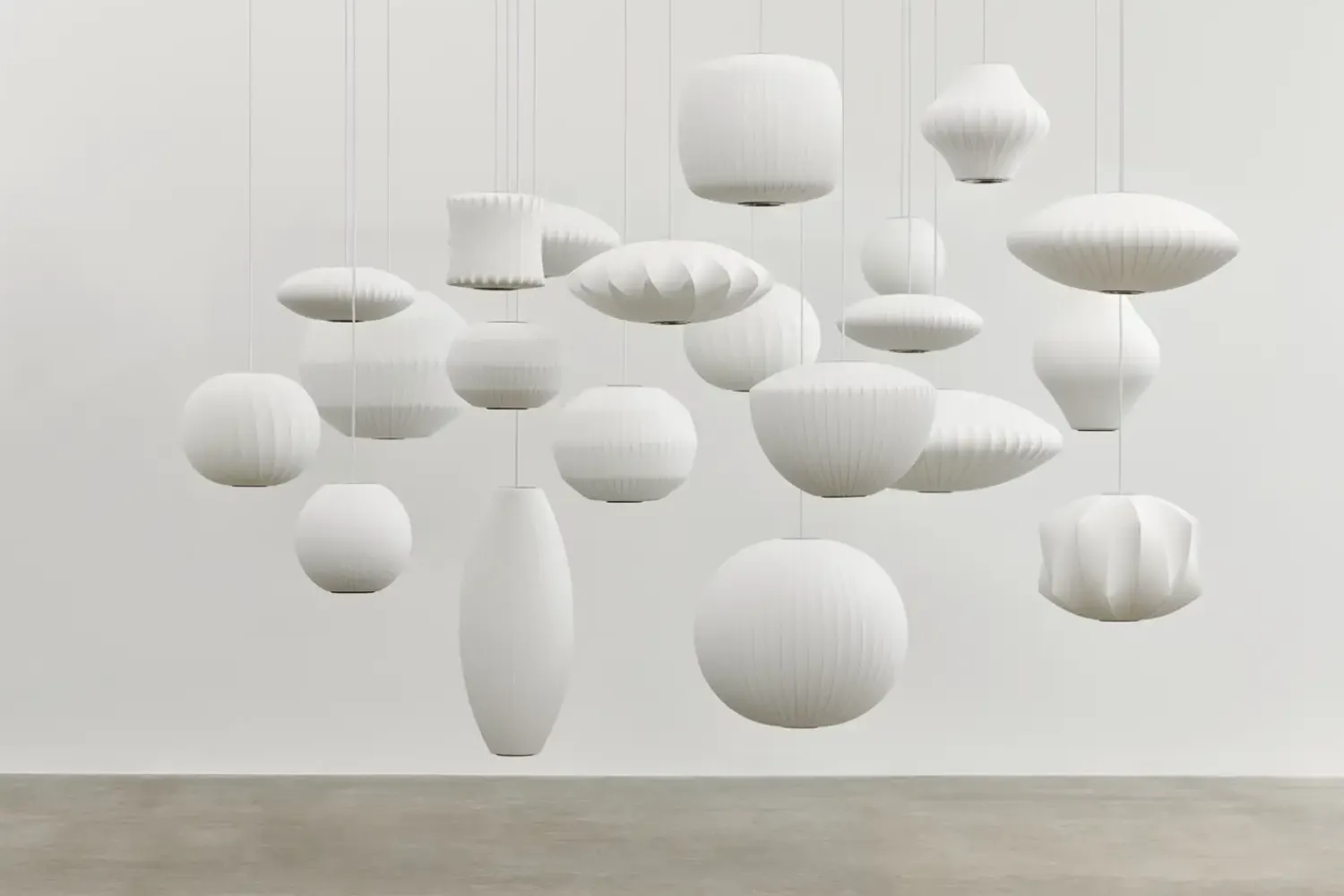 - Nelson Saucer Bubble Pendant - Medium - Off white*Hay Hot