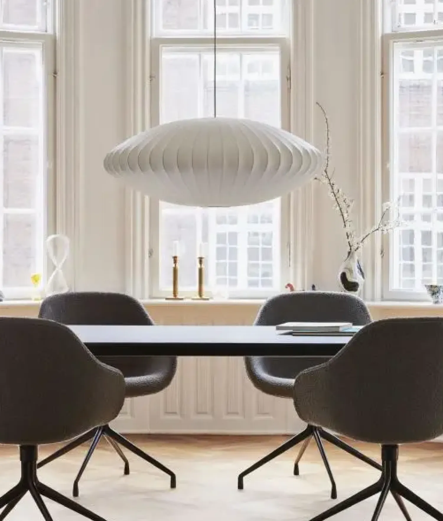 - Nelson Saucer Bubble Pendant - X-Large - off white*Hay