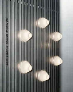 - Ono Flush Mount Lamp-350 - White Opal*Hay Hot