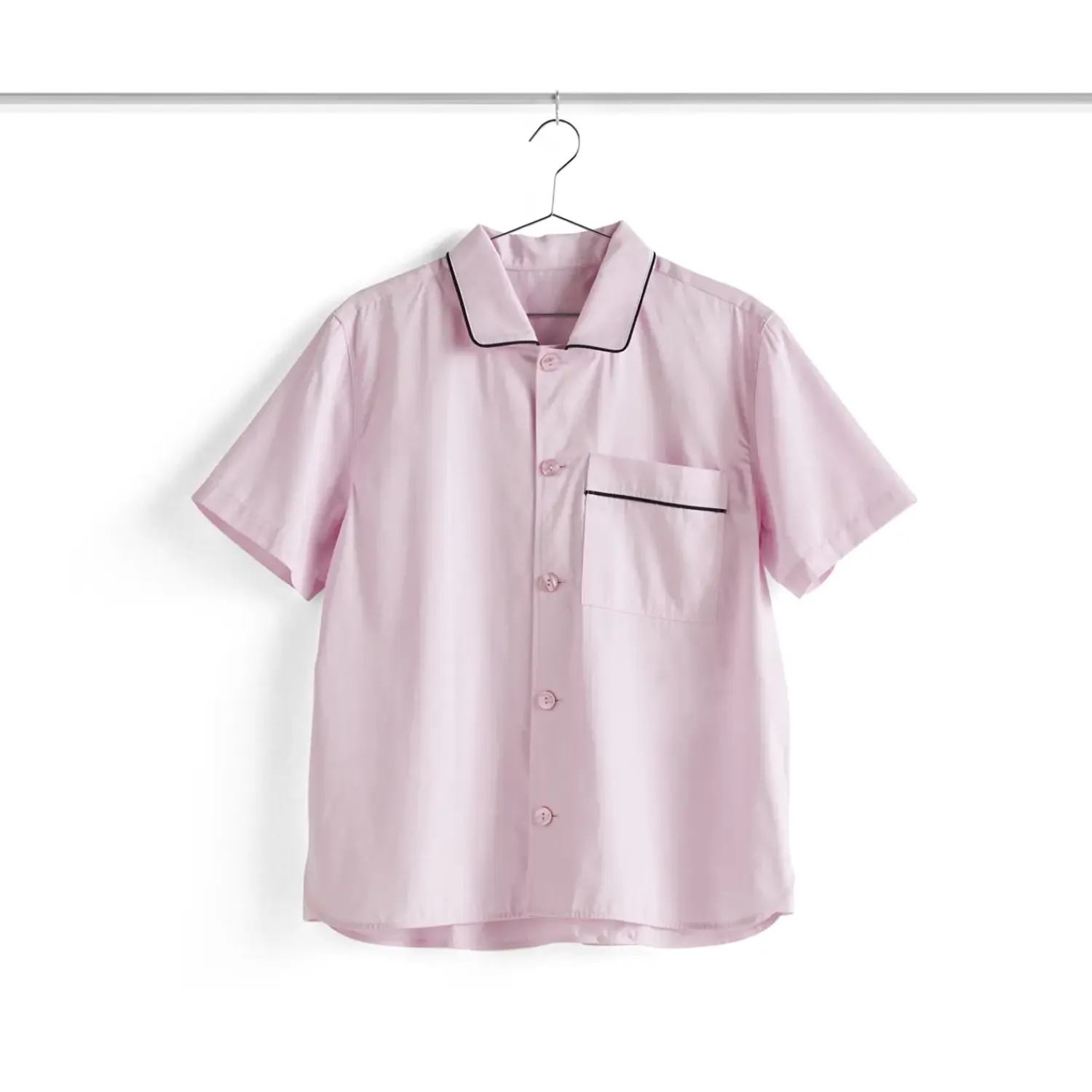 - Outline Pyjama - Kortærmet Skjorte - M/L - Soft Pink^Hay Best