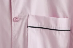 - Outline Pyjama - Kortærmet Skjorte - M/L - Soft Pink^Hay Best