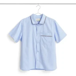 - Outline Pyjama - Kortærmet Shirt - S/M - Soft Blue^Hay Discount
