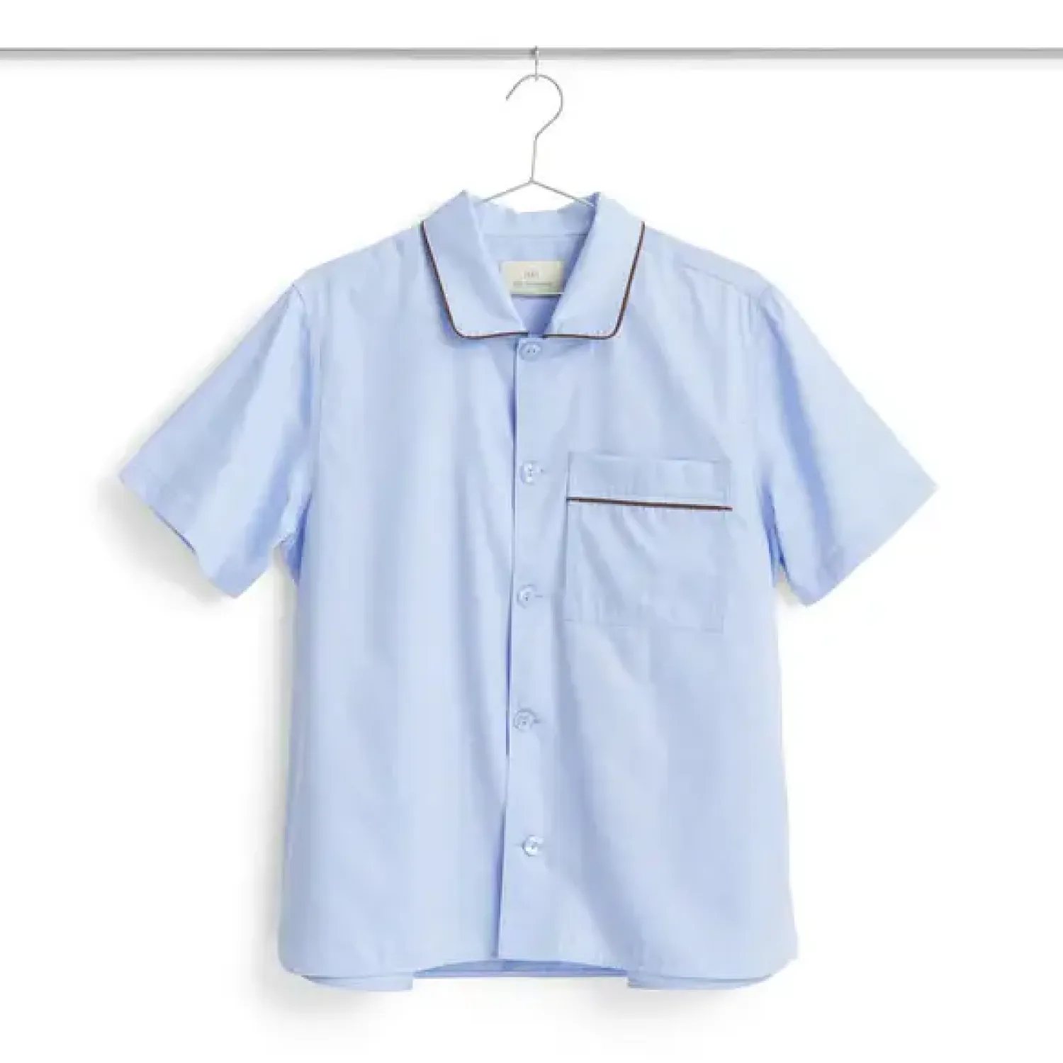 - Outline Pyjama - Kortærmet Shirt - S/M - Soft Blue^Hay Discount