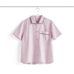 - Outline Pyjama - Kortærmet Skjorte - S/M - Soft Pink*Hay Hot