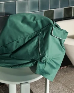 - Outline Pyjama - Kortærmet Shirt - S/M - Emerald Green^Hay Best