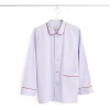 - Outline Pyjama - Langærmet Shirt - S/M - Lavendel*Hay Outlet