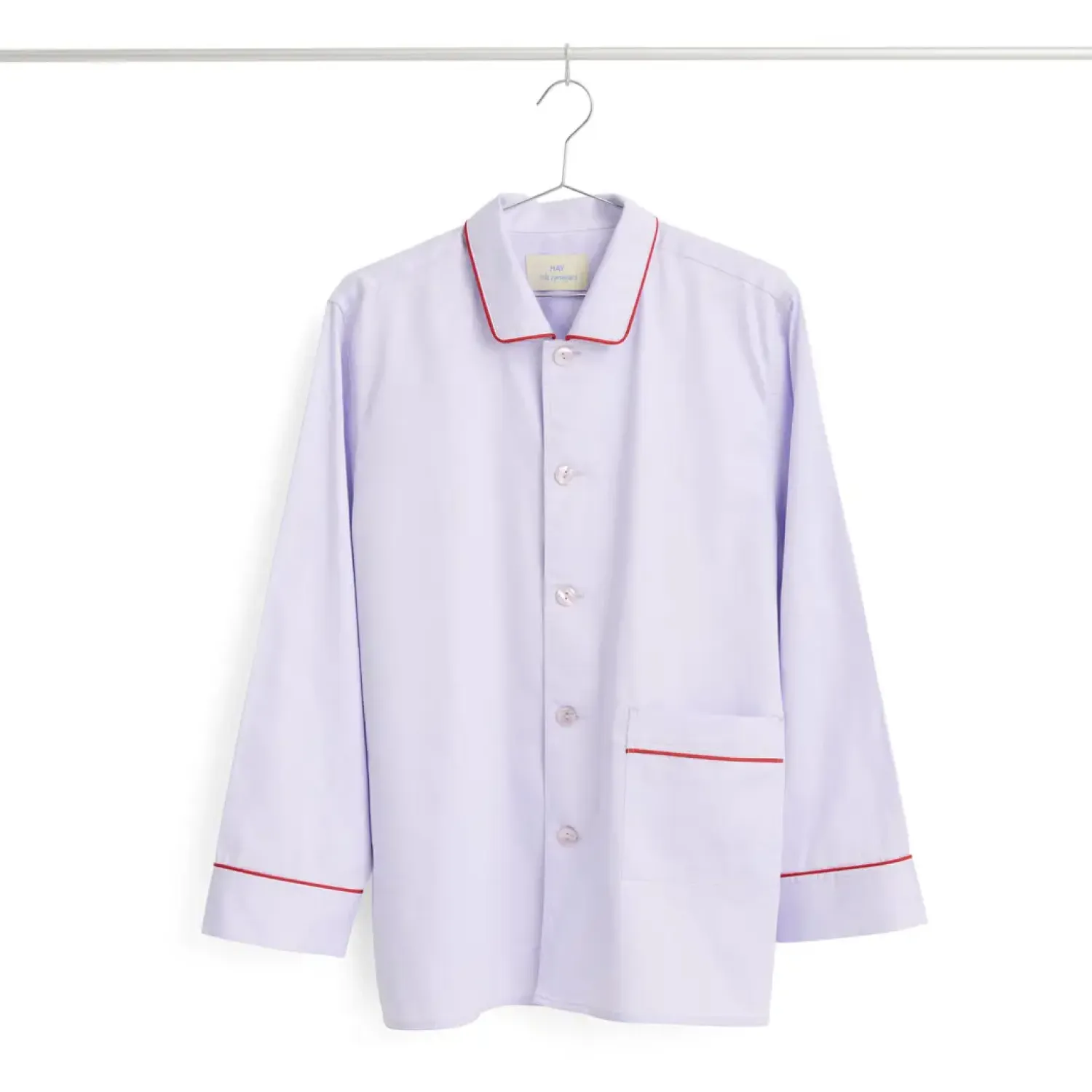 - Outline Pyjama - Langærmet Shirt - S/M - Lavendel*Hay Outlet