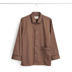 - Outline Pyjama - Langærmet Shirt - S/M - Milk Chocolate*Hay Online