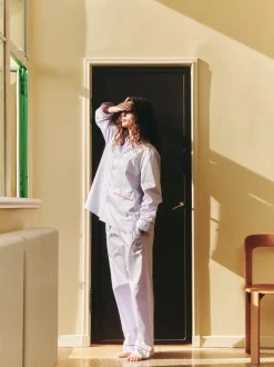 - Outline Pyjama - Langærmet Shirt - XS/S - Lavendel^Hay Sale