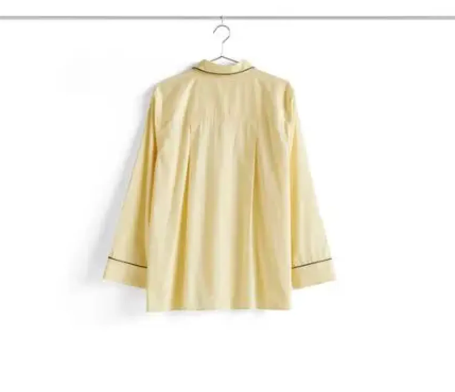 - Outline Pyjama - Langærmet Shirt - S/M - Soft Yellow*Hay Outlet