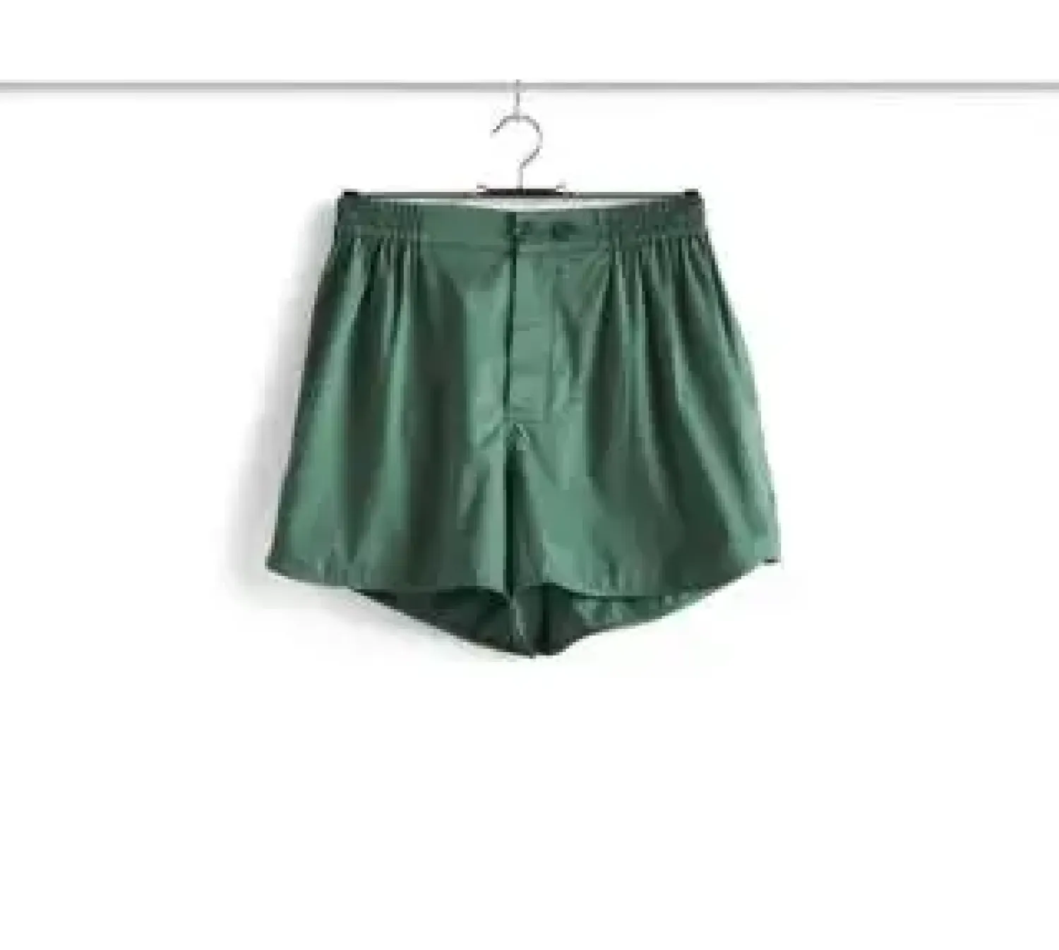 - Outline Pyjama - Shorts - M/L - Emerald Green*Hay