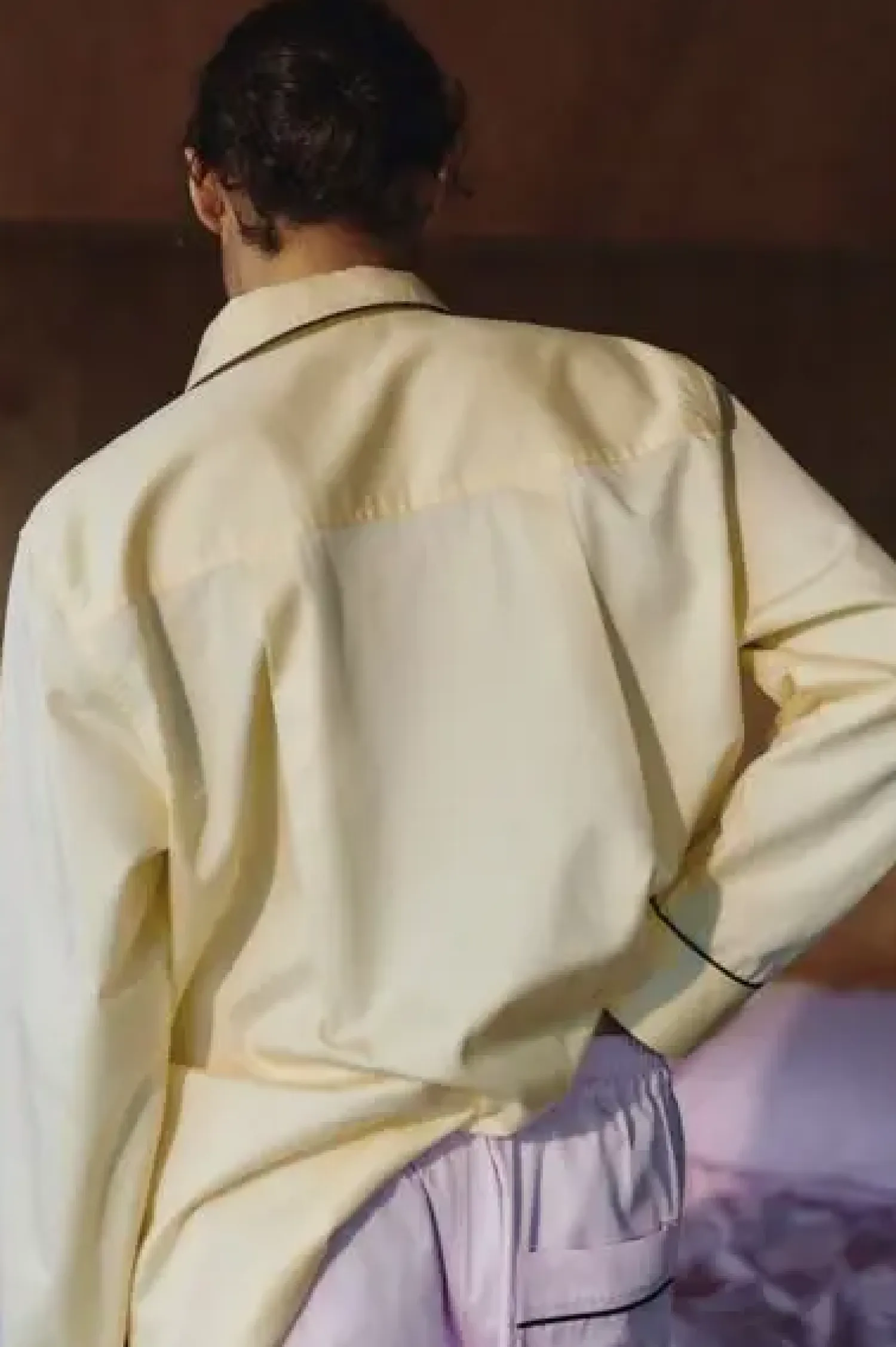 - Outline Pyjama - Shorts - M/L - Soft Pink^Hay Discount