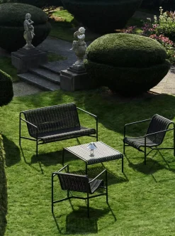 - Palissade Cord Dining Bench w. armrest - Anthracite*Hay Clearance