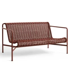 - Palissade Cord Lounge Sofa - Iron red - Rød*Hay
