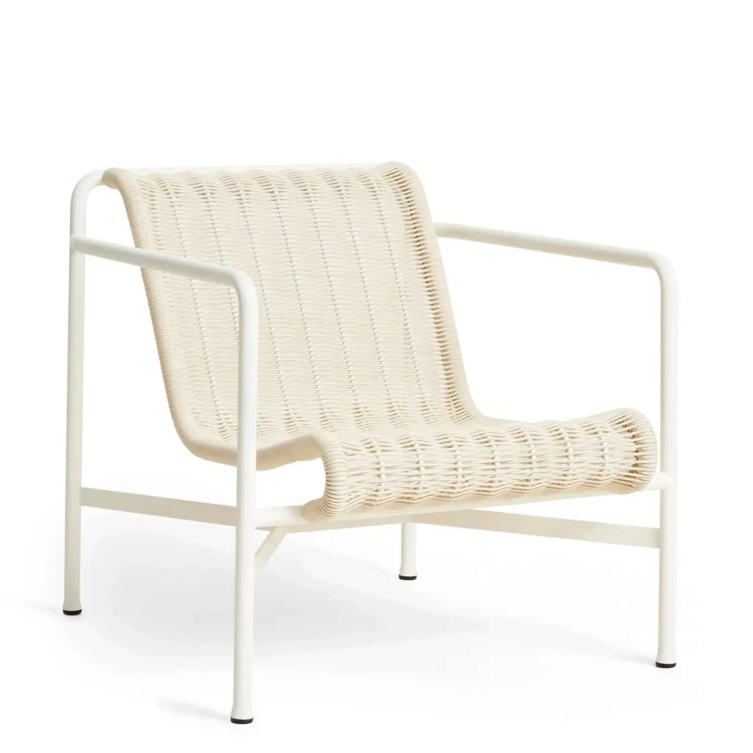 - Palissade Cord Lounge Chair Low - Cream white^Hay Sale