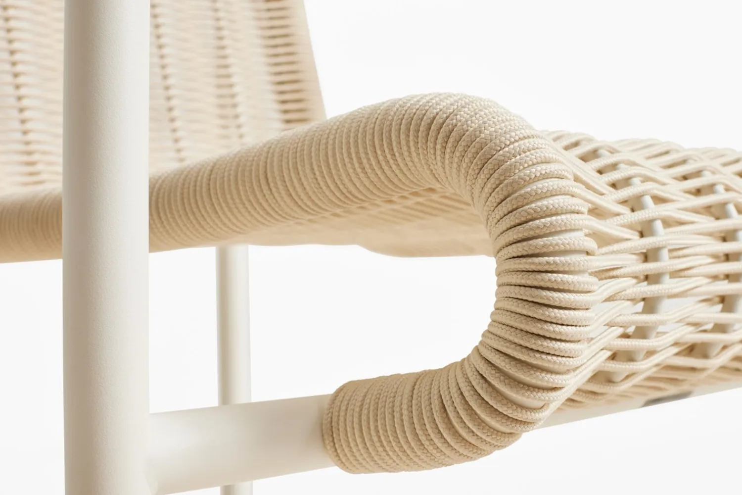 - Palissade Cord Lounge Chair Low - Cream white^Hay Sale