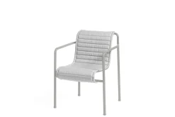 - Palissade hynde dining arm chair quilted - lysegrå - Sky Grey^Hay Outlet
